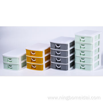 5layers desktop organize drawer plastic storage